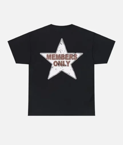 Yellyard Members Only T Shirt Black (1)