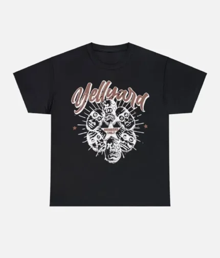 Yellyard Members Only T Shirt Black (2)
