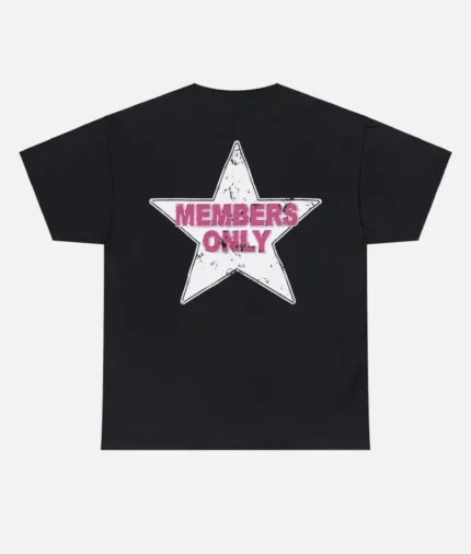 Yellyard Members Only T Shirt Black Pink (1)