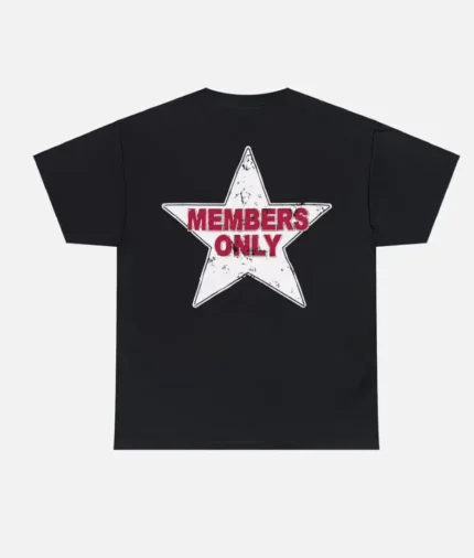 Yellyard Members Only T Shirt Black Red (1)