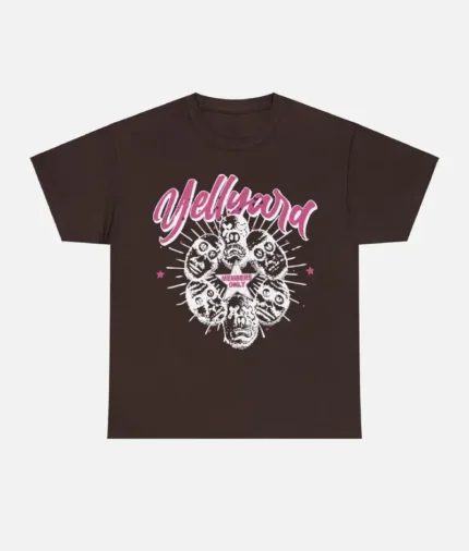 Yellyard Members Only T Shirt Brown (2)