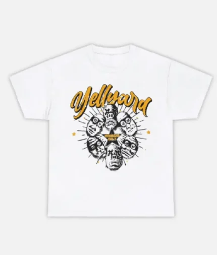 Yellyard Members Only T Shirt White Yellow (2)
